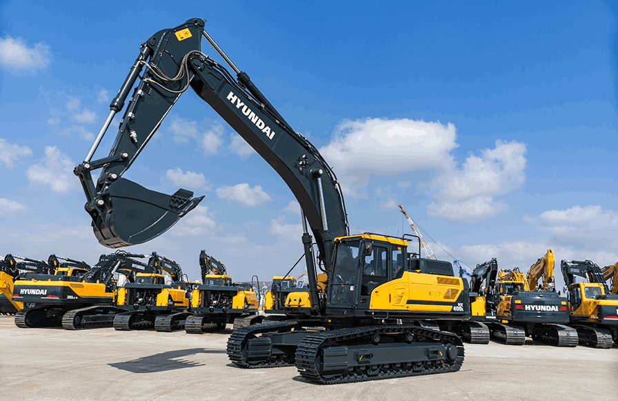 Hyundai Excavator Range