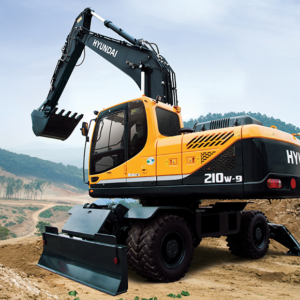 Hyundai R210W-9S Wheeled Excavator